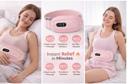 Instant Period Pain Relief Belt 💖  Feel Better in Minutes