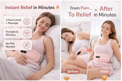 Instant Period Pain Relief Belt 💖  Feel Better in Minutes